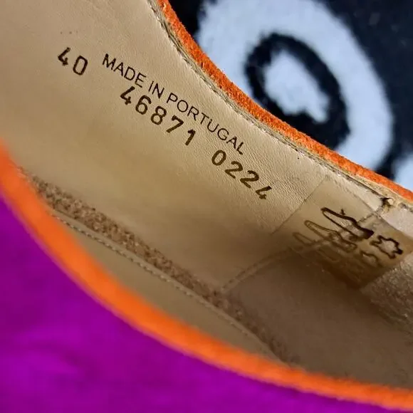 %The Office of Angela Scott Mr. Evans Wingtip Oxford Fuchsia US 9 - 9.5 / D4 - Picture 7 of 15